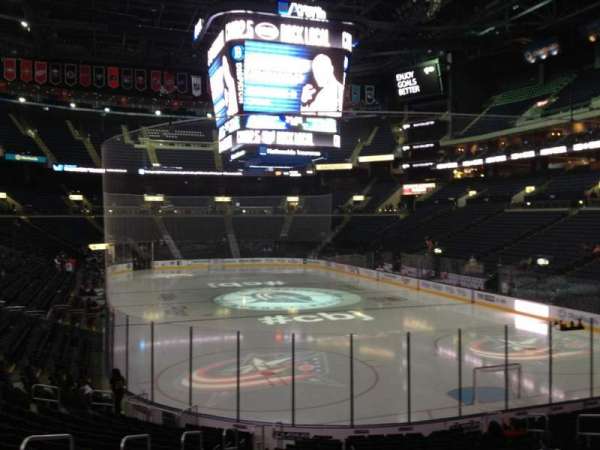 Nationwide Arena, section: 110, row: T, seat: 15
