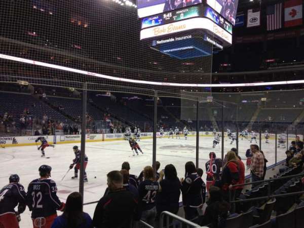 Nationwide Arena, section: 117, row: F, seat: 11