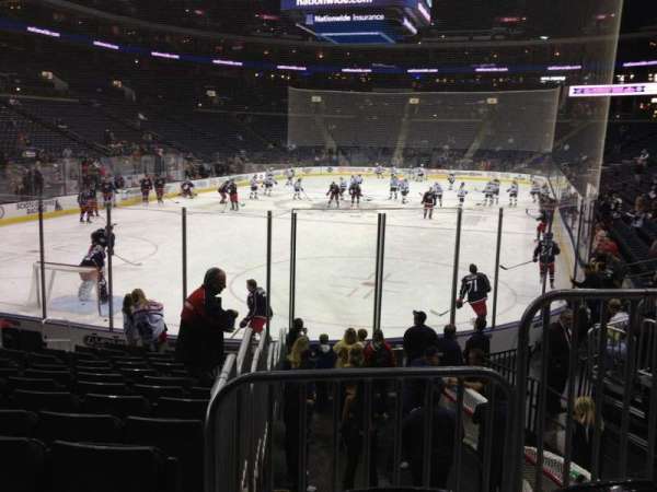 Nationwide Arena, section: 119, row: N, seat: 3