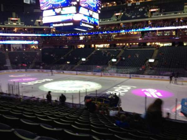 Nationwide Arena, section: 102, row: U, seat: 3