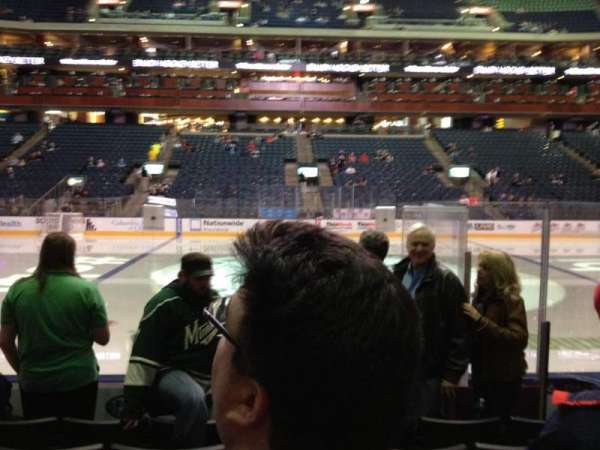 Nationwide Arena, section: 104, row: G, seat: 4