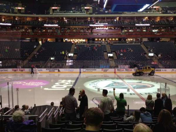 Nationwide Arena, section: 104, row: N, seat: 10