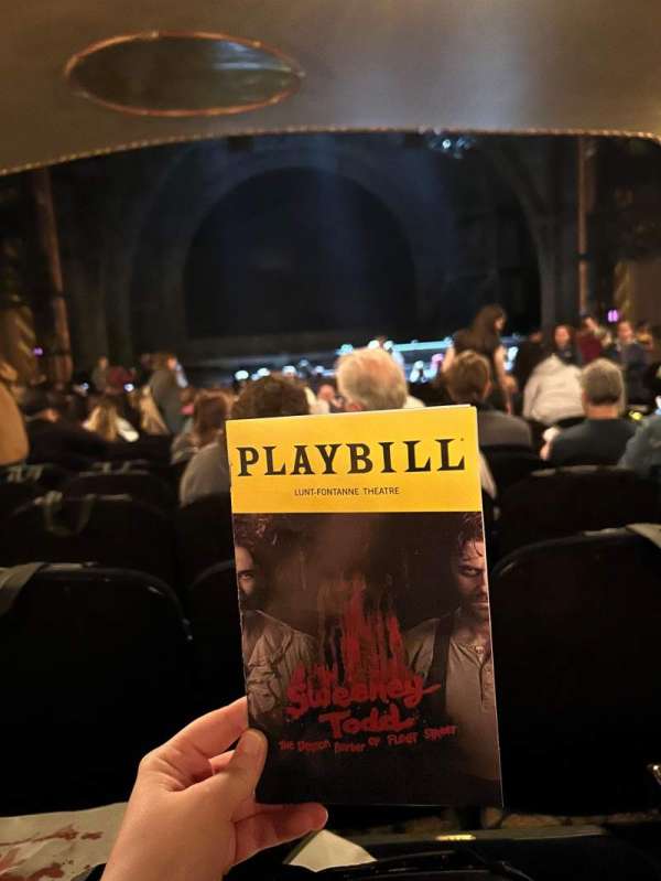 Lunt-Fontanne Theatre, section: Orchestra C, row: W, seat: 111