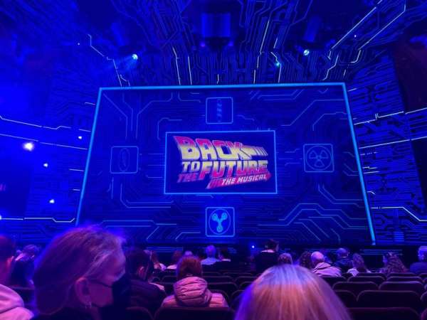 Winter Garden Theatre, section: Orchestra C, row: L, seat: 108