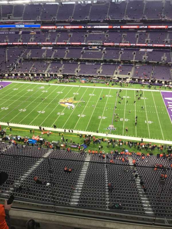 U.S. Bank Stadium, section: 310, row: 2, seat: 14