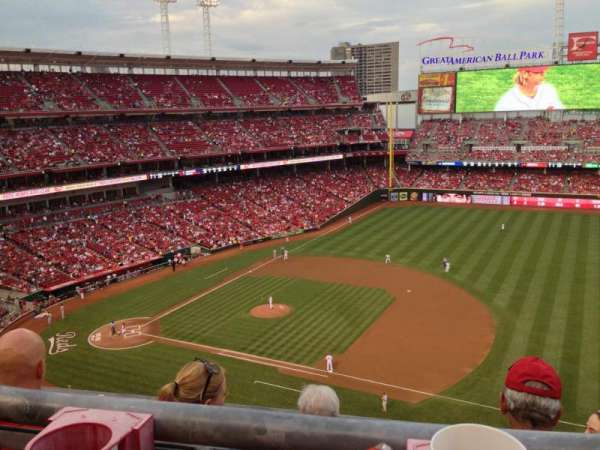 Great American Ball Park, section: 532, row: A, seat: 10