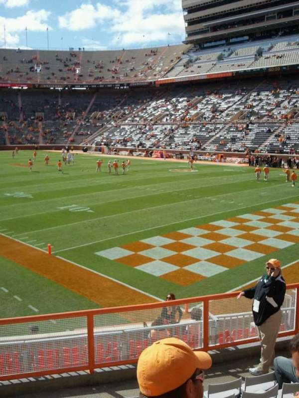 Neyland Stadium, section: Z12, row: 8, seat: 9