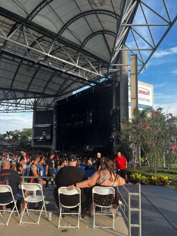 MidFlorida Credit Union Amphitheatre, section: 17, row: C, seat: 15