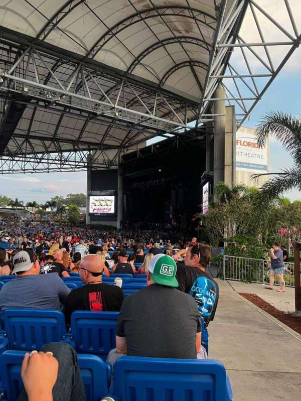 MidFlorida Credit Union Amphitheatre, section: 17, row: M, seat: 18