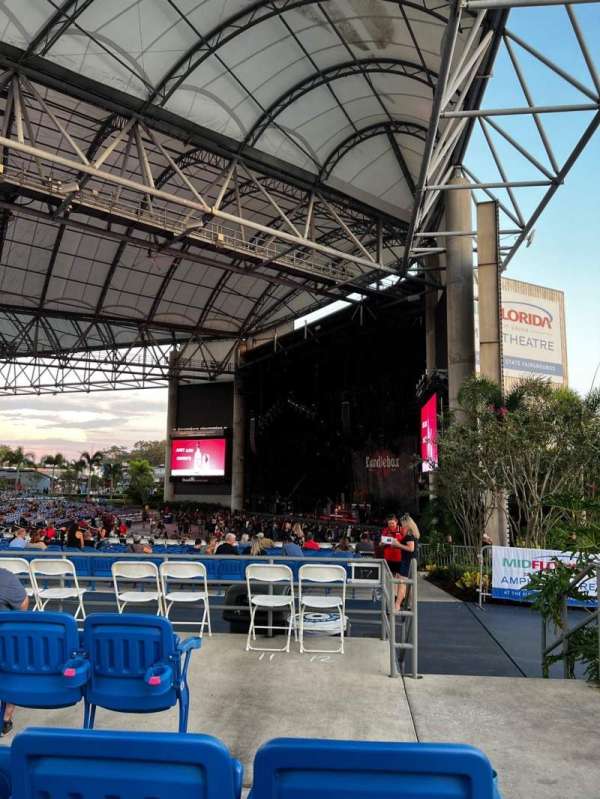 MidFlorida Credit Union Amphitheatre, section: 17, row: E, seat: 16