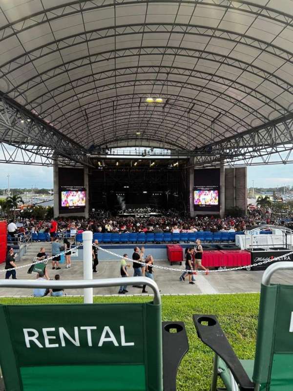 MidFlorida Credit Union Amphitheatre, section: RESLWN, row: 2, seat: 11