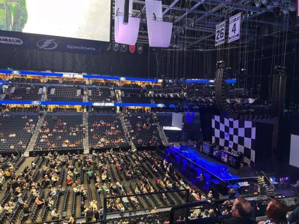 Benchmark International Arena, section: 201, row: D, seat: 1