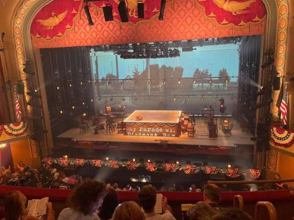 Bernard B. Jacobs Theatre, section: Mezzanine C, row: D, seat: 101