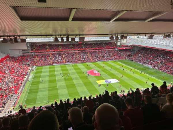 Anfield, section: U3, row: 76, seat: 67