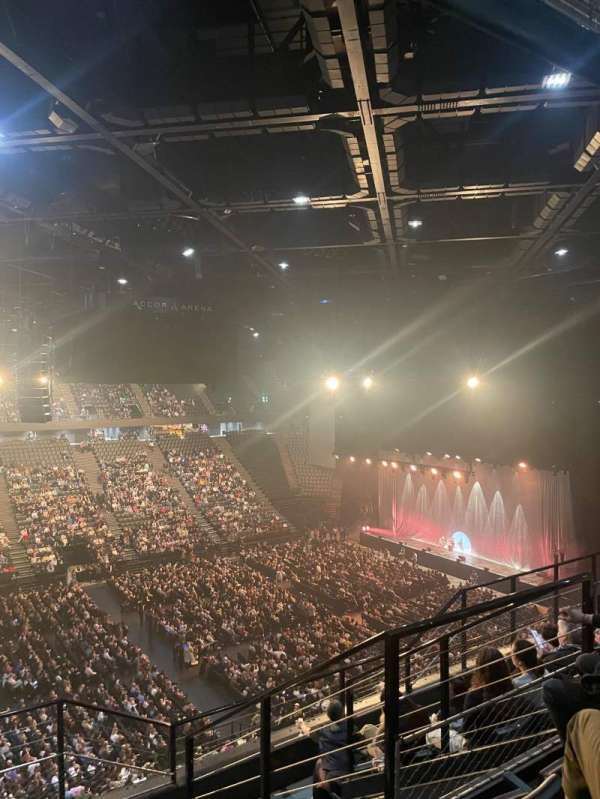 Accor Arena, section: Balcon E, row: 87, seat: 8