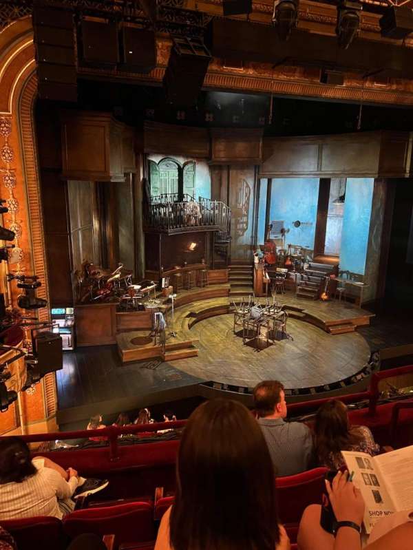 Walter Kerr Theatre, section: Mezzanine L, row: D, seat: 9