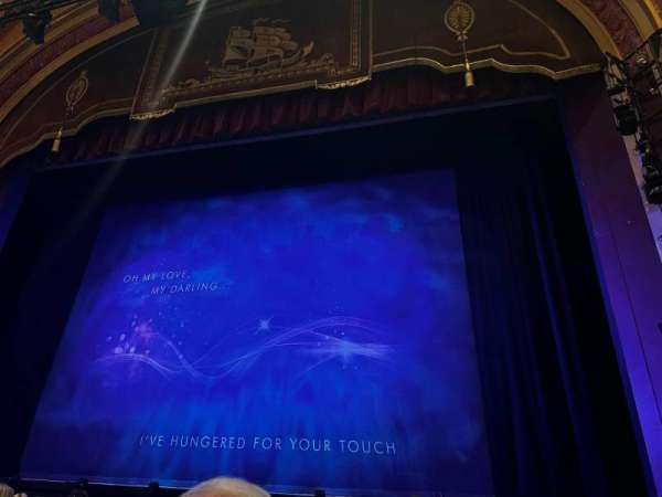 Liverpool Empire, section: Stalls, row: B, seat: 19-20