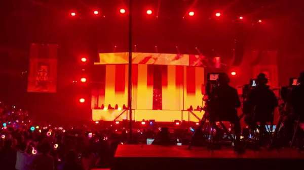 Oakland Arena, section: 108, row: 1, seat: 5-6