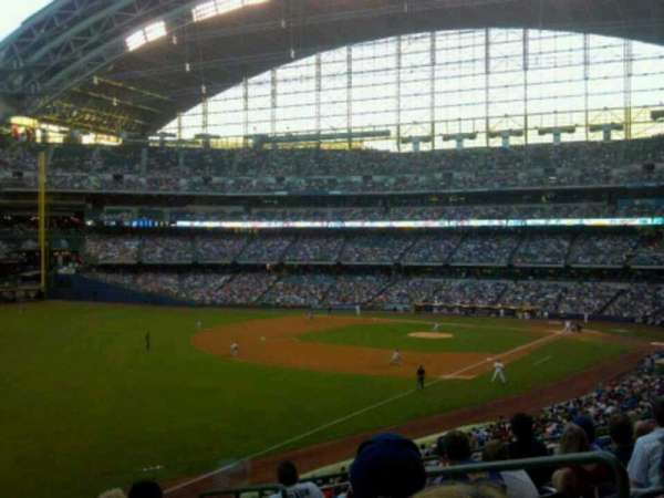 American Family Field, section: 231, row: 8, seat: 3