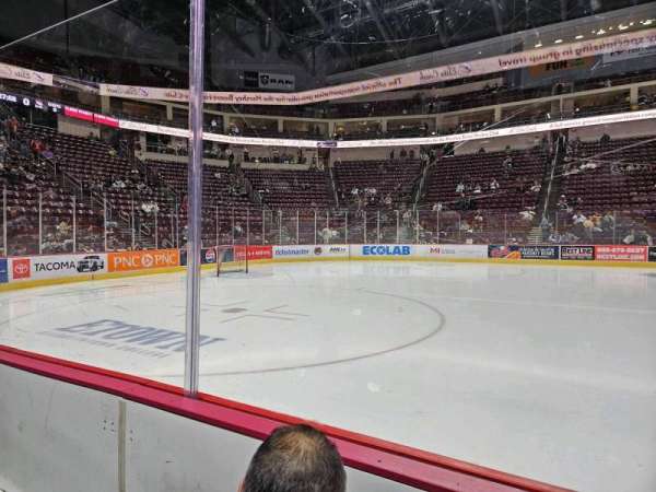 Giant Center, section: 106, row: B, seat: 5