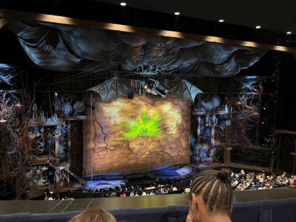 Gershwin Theatre, section: Front Mezzanine L, row: B, seat: 5