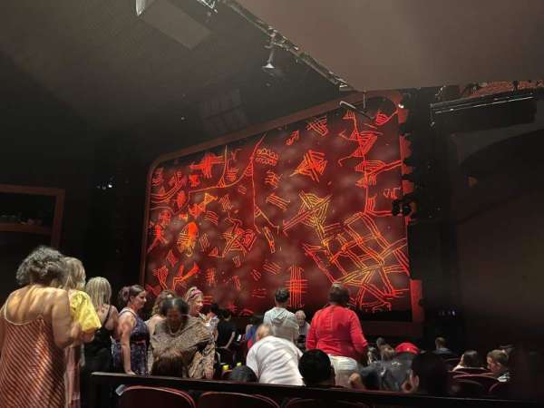 Minskoff Theatre, section: Orchestra R, row: O, seat: 10