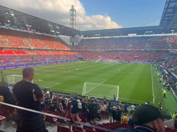 RheinEnergieStadion, section: N2, row: 21, seat: 9