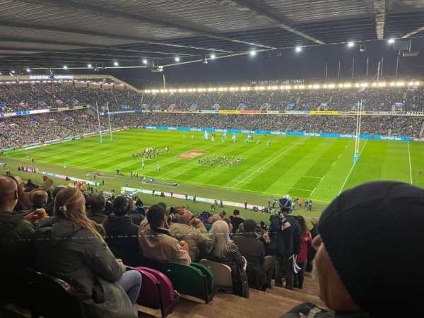 Murrayfield Stadium, section: W10, row: RR, seat: 31