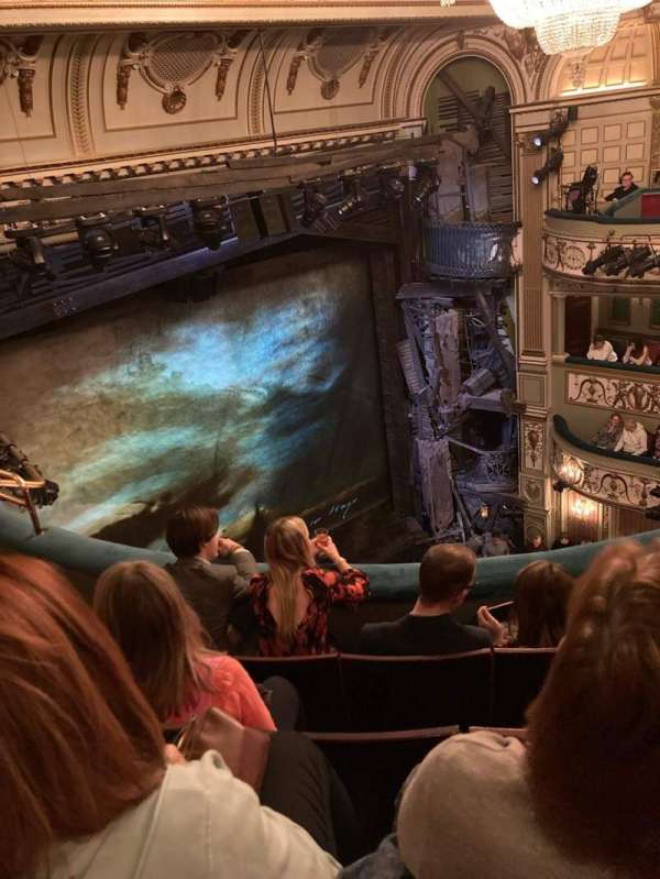 Sondheim Theatre, West End, section: Grand Circle, row: D, seat: 29
