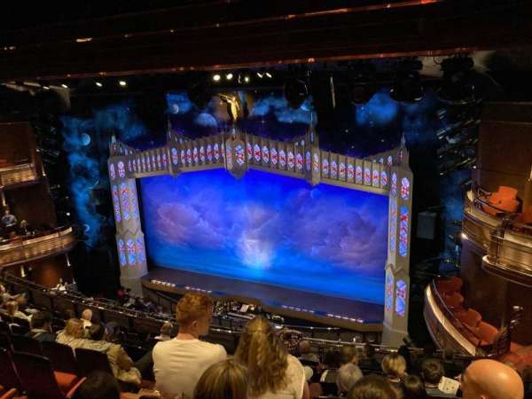 Prince of Wales Theatre, section: Circle, row: K, seat: 8