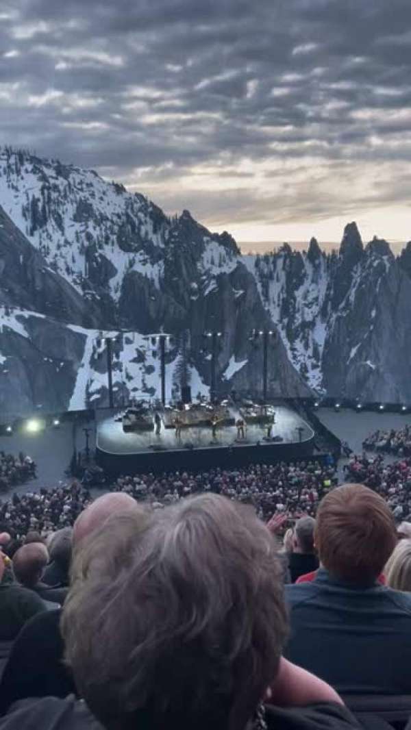 The Sphere, Vegas, section: 205, row: 15, seat: 15
