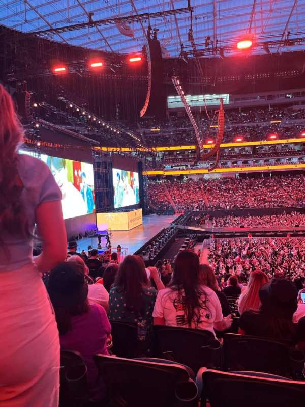 Allegiant Stadium, section: 116, row: 25, seat: 2