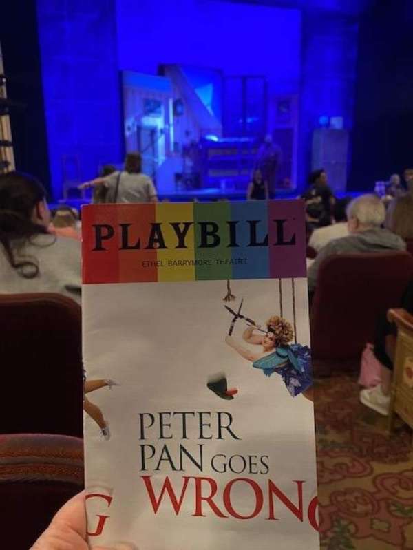 Barrymore Theatre, section: Orchestra L, row: L, seat: 1