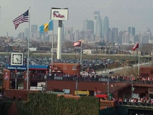 Citizens Bank Park, section: 316, row: 1, seat: 12