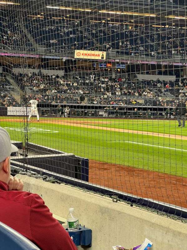 Yankee Stadium, section: 014B, row: 2, seat: 4