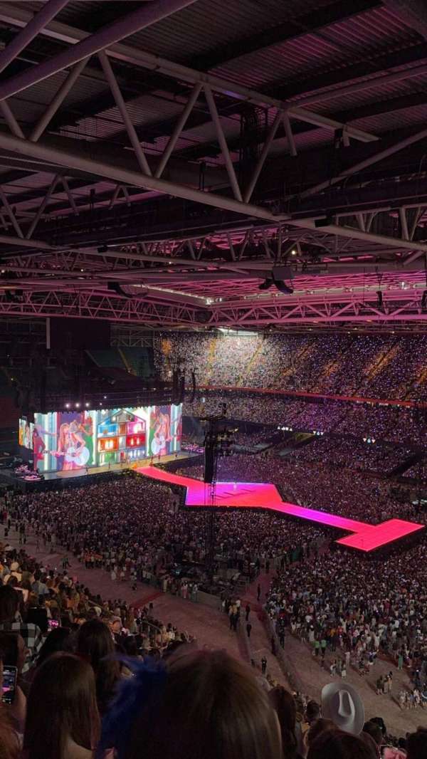 Principality Stadium, section: U26, row: 25, seat: 29