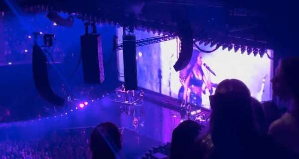 The O2, London, section: 419, row: N, seat: 900