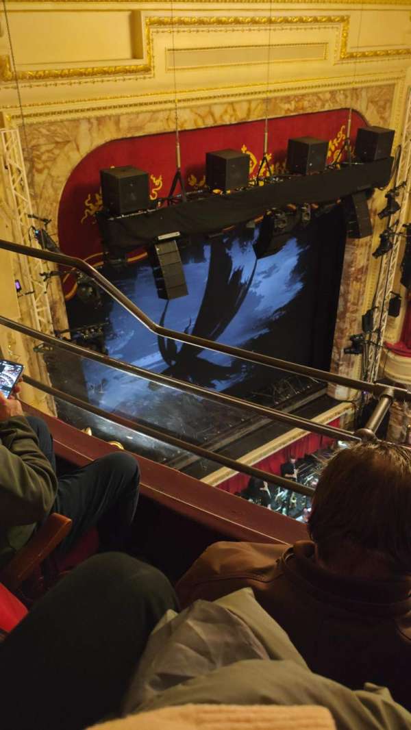 His Majesty's Theatre, Aberdeen, section: Balcony, row: B, seat: 41