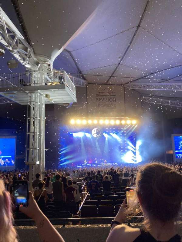 Cynthia Woods Mitchell Pavilion, section: 107, row: C, seat: 10