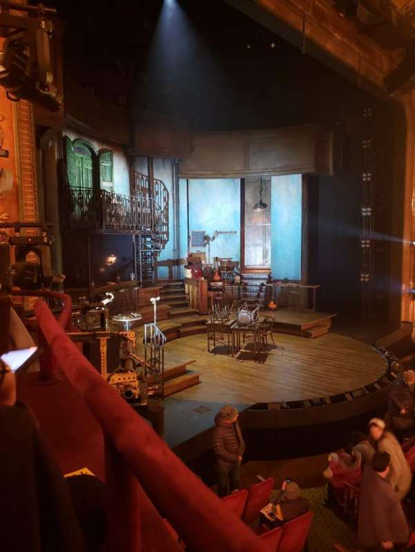 Walter Kerr Theatre, section: Box L, row: 1, seat: 8