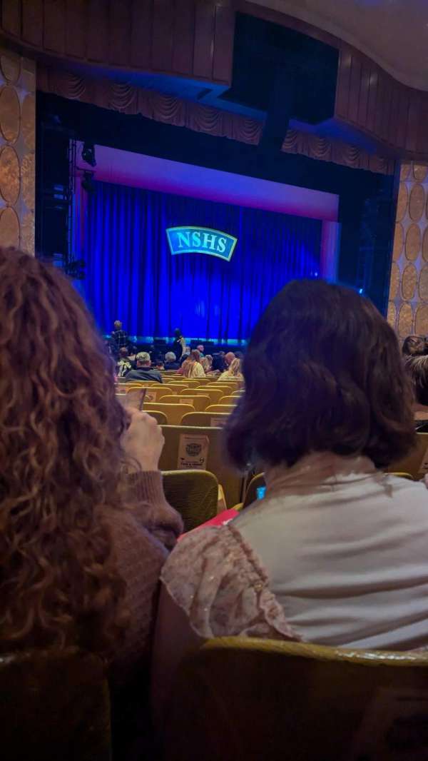 Fisher Theatre, section: Main floor l, row: U, seat: 23