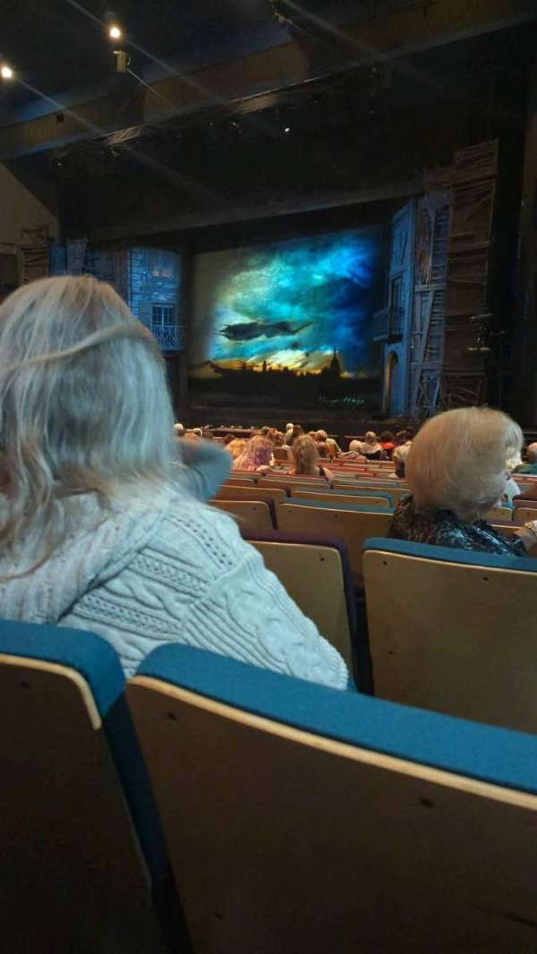 Stranahan Theater, section: Floor R, row: T, seat: 16