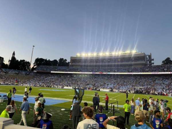 Kenan Memorial Stadium, section: 128, row: E, seat: 10