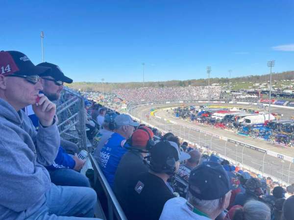 Martinsville Speedway, section: Blue Ridge Tower J, row: 45, seat: 17