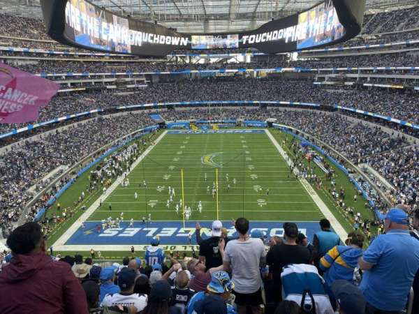SoFi Stadium, section: 309, row: 11, seat: 3