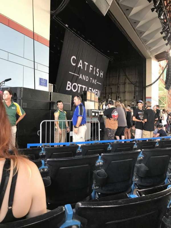 Riverbend Music Center, section: 100, row: D, seat: 118