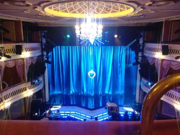 Criterion Theatre, section: Upper Circle, row: A, seat: 16