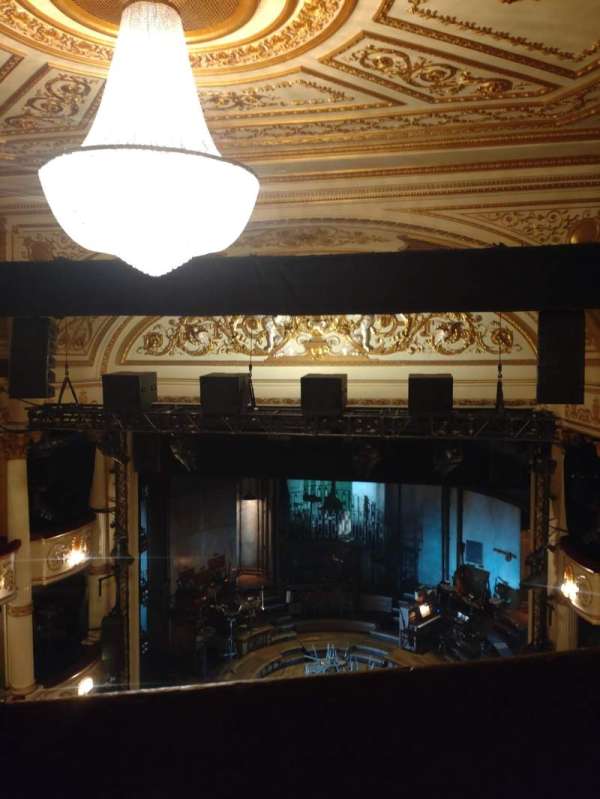 Lyric Theatre, West End, section: Balcony, row: A, seat: 8
