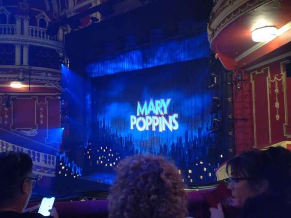 Sunderland Empire, section: Dress Circle, row: B, seat: 3