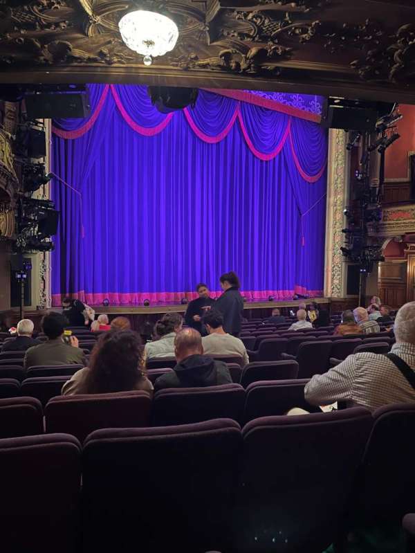 Lyceum Theatre, Broadway, section: Orchestra L, row: O, seat: 9